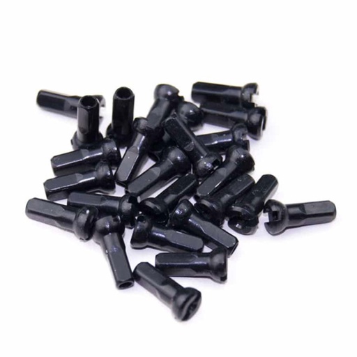 [GMPO1301400_CZ-SL_BAT0387] Écrou AV rayon Sapim Polyax Brass 13G 14mm Black - SAPIM